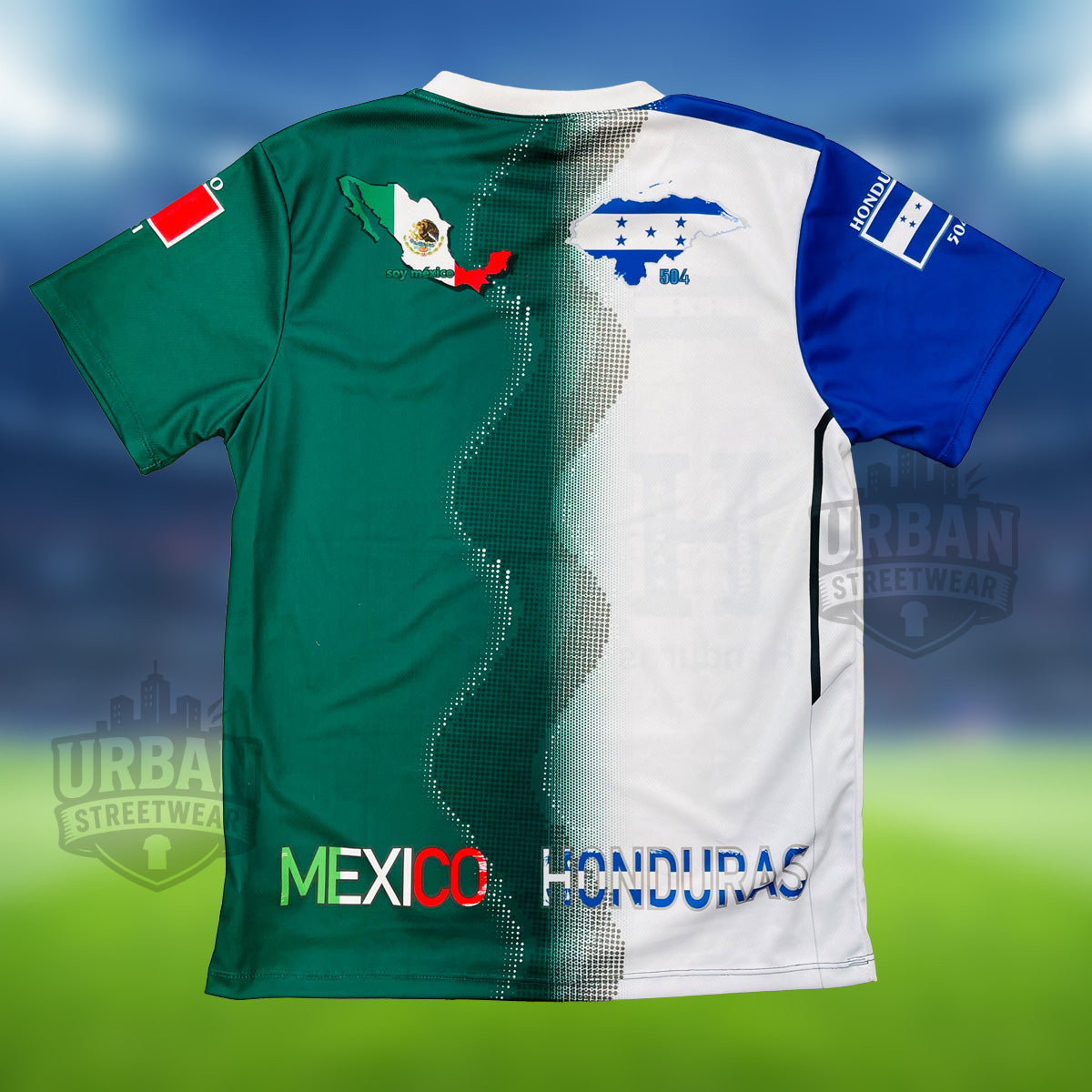 Mexico Honduras Soccer Jersey, Mexico, Honduras, Unisex, Soccer Jersey