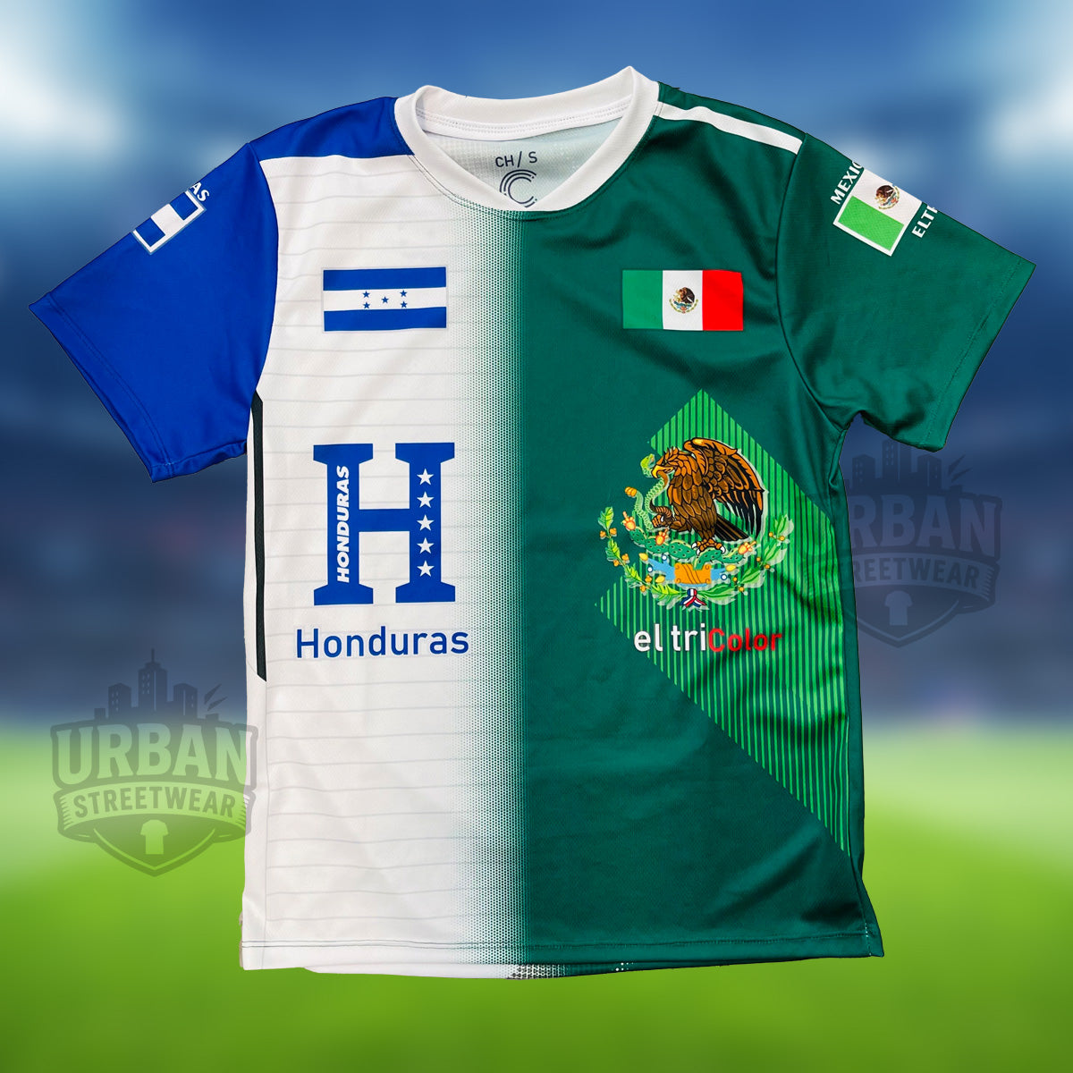 Mexico Honduras Soccer Jersey, Mexico, Honduras, Unisex, Soccer Jersey