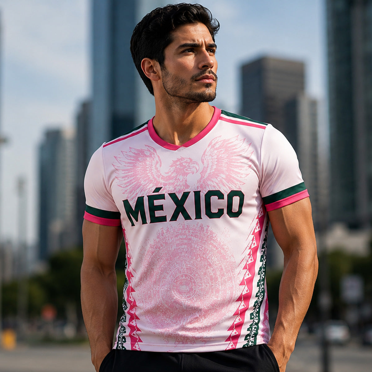 Mexico Pink design Unisex Jersey (Copy)