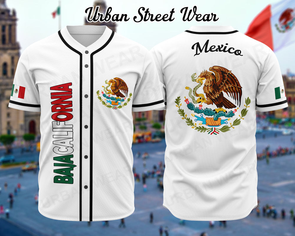 Mexican States Baseball Jersey
