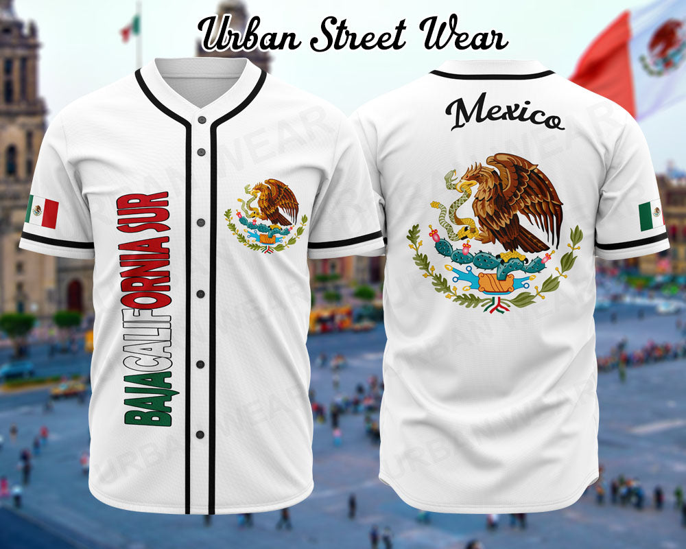 Mexican States Baseball Jersey