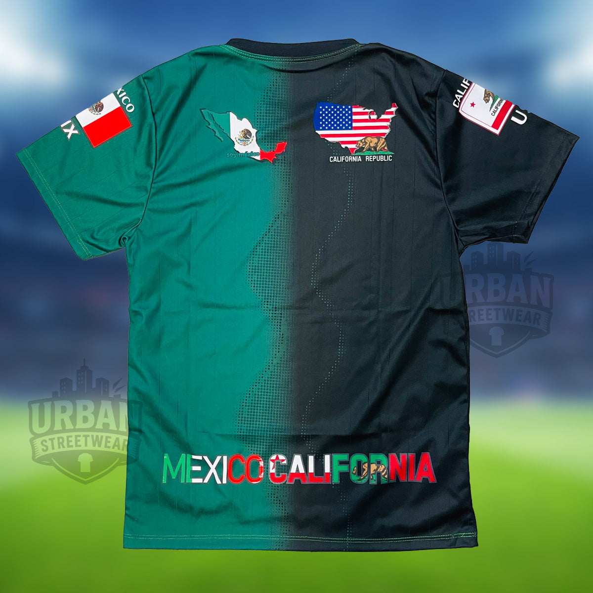 Mexico California Soccer Jersey, California, Mexico, Unisex, Soccer Jersey