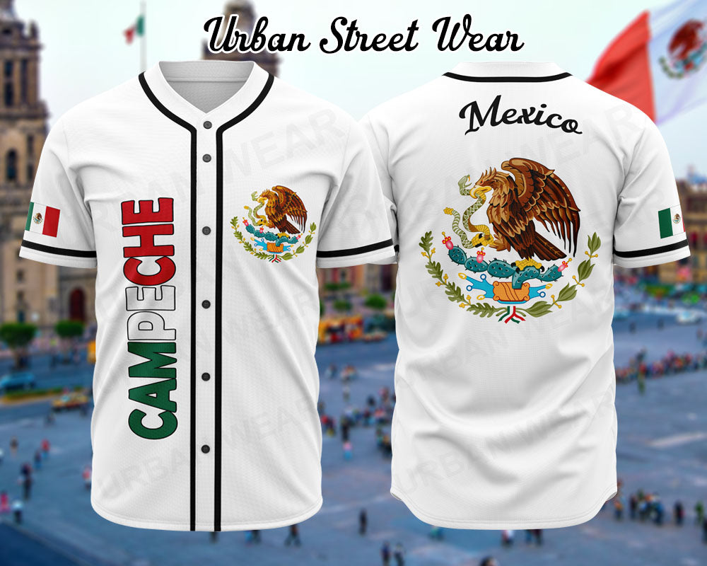Mexican States Baseball Jersey