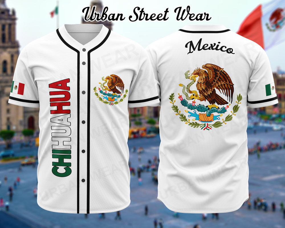 Mexican States Baseball Jersey
