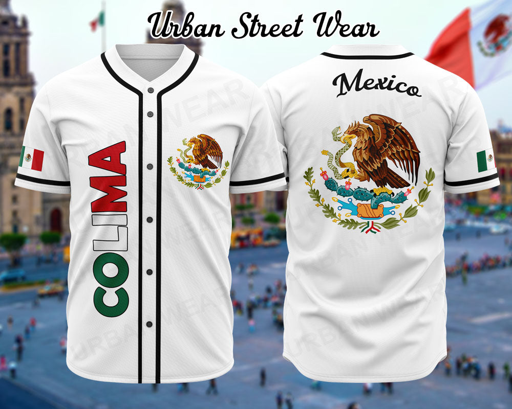 Mexican States Baseball Jersey