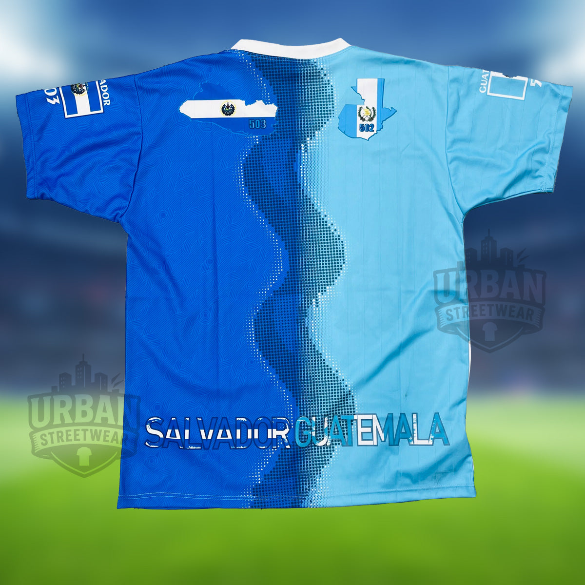 EL Salvador Guatemala Soccer Jersey, El Salvador, Guatemala, Unisex, Soccer Jersey