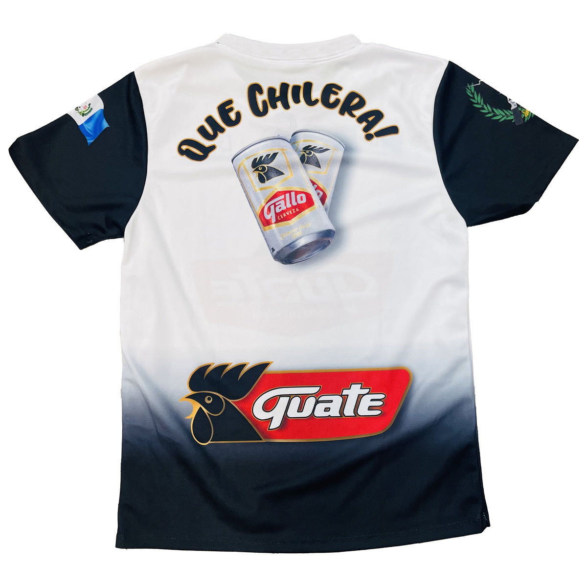 Guatemala Gallo Soccer Black Jersey, Guatemala, Guate , Unisex, Soccer Jersey
