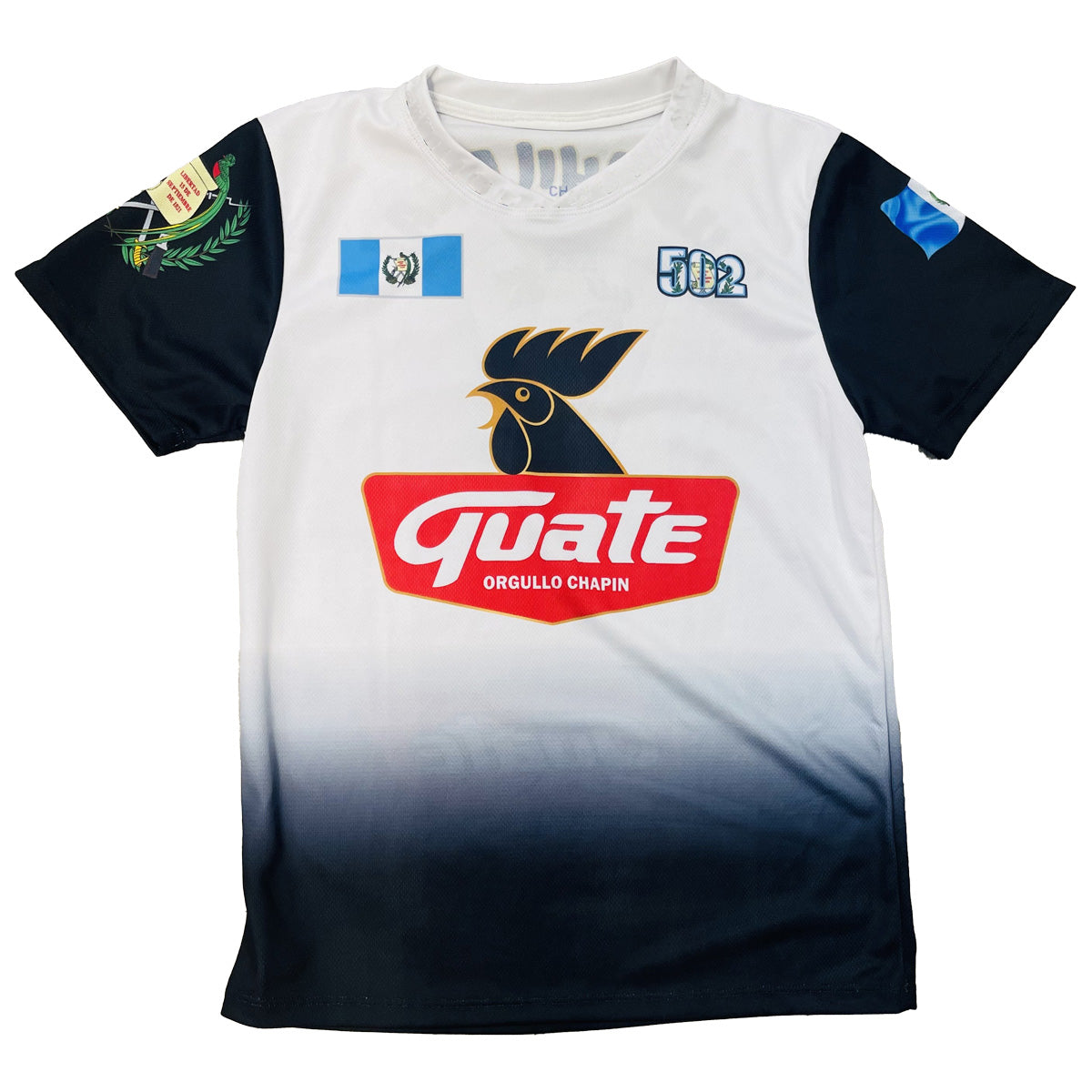 Guatemala Gallo Soccer Black Jersey, Guatemala, Guate , Unisex, Soccer Jersey