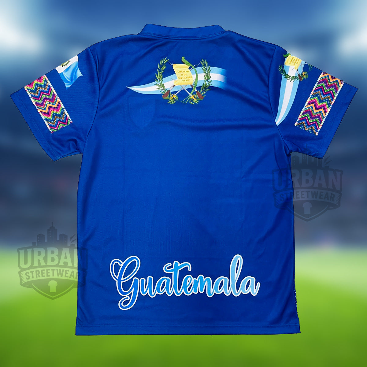 Guatemala Blue Design Soccer Jersey, Guatemala, Guate , Unisex, Soccer Jersey