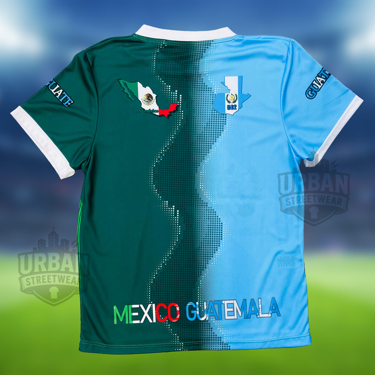 Mexico Guatemala Soccer Jersey, Mexico, Guatemala, Unisex, Soccer Jersey