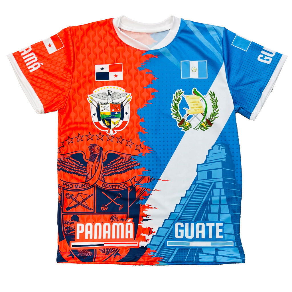 Guatemala Panama Unisex Soccer Jersey