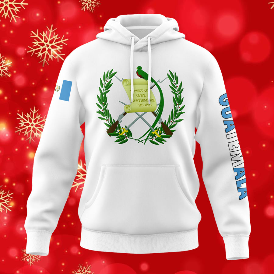 Guatemala White Hoodie