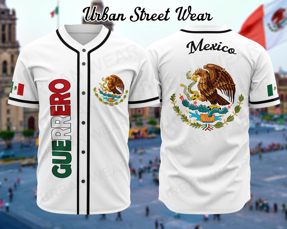 Mexican States Baseball Jersey