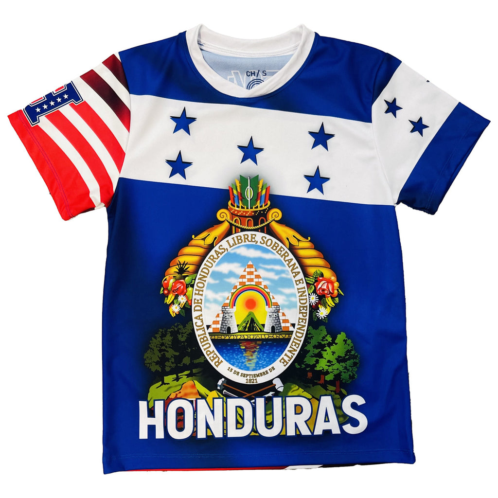Honduras USA Soccer Jersey, USA, Honduras, Unisex, Soccer Jersey