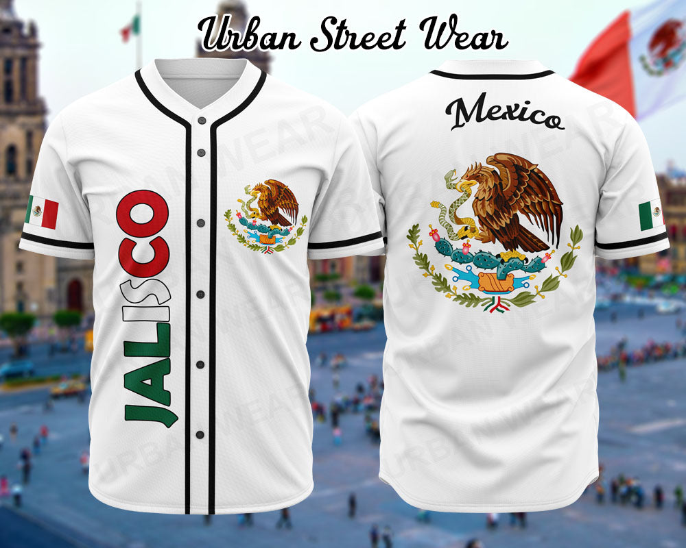 Mexican States Baseball Jersey