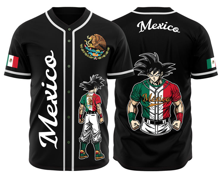 Mexico Goku Baseball Jersey