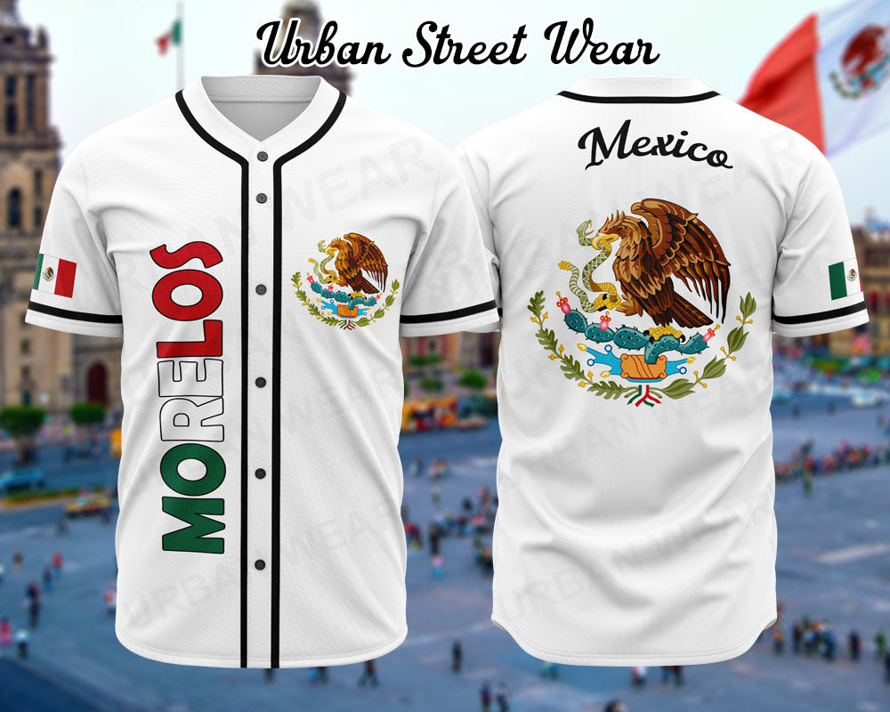 Mexican States Baseball Jersey
