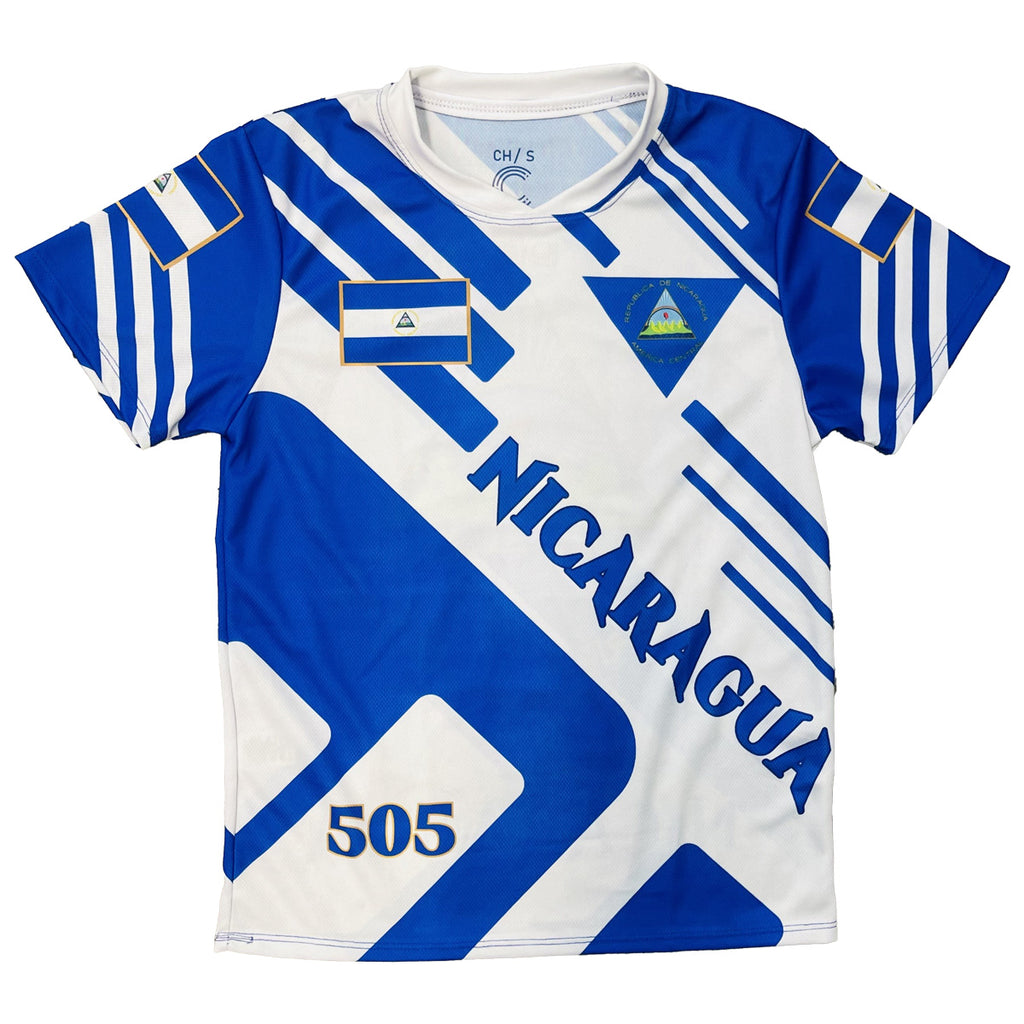 Nicaragua Soccer Jersey, Nicaraguan, Nicaragua Jersey, Unisex, Soccer Jersey
