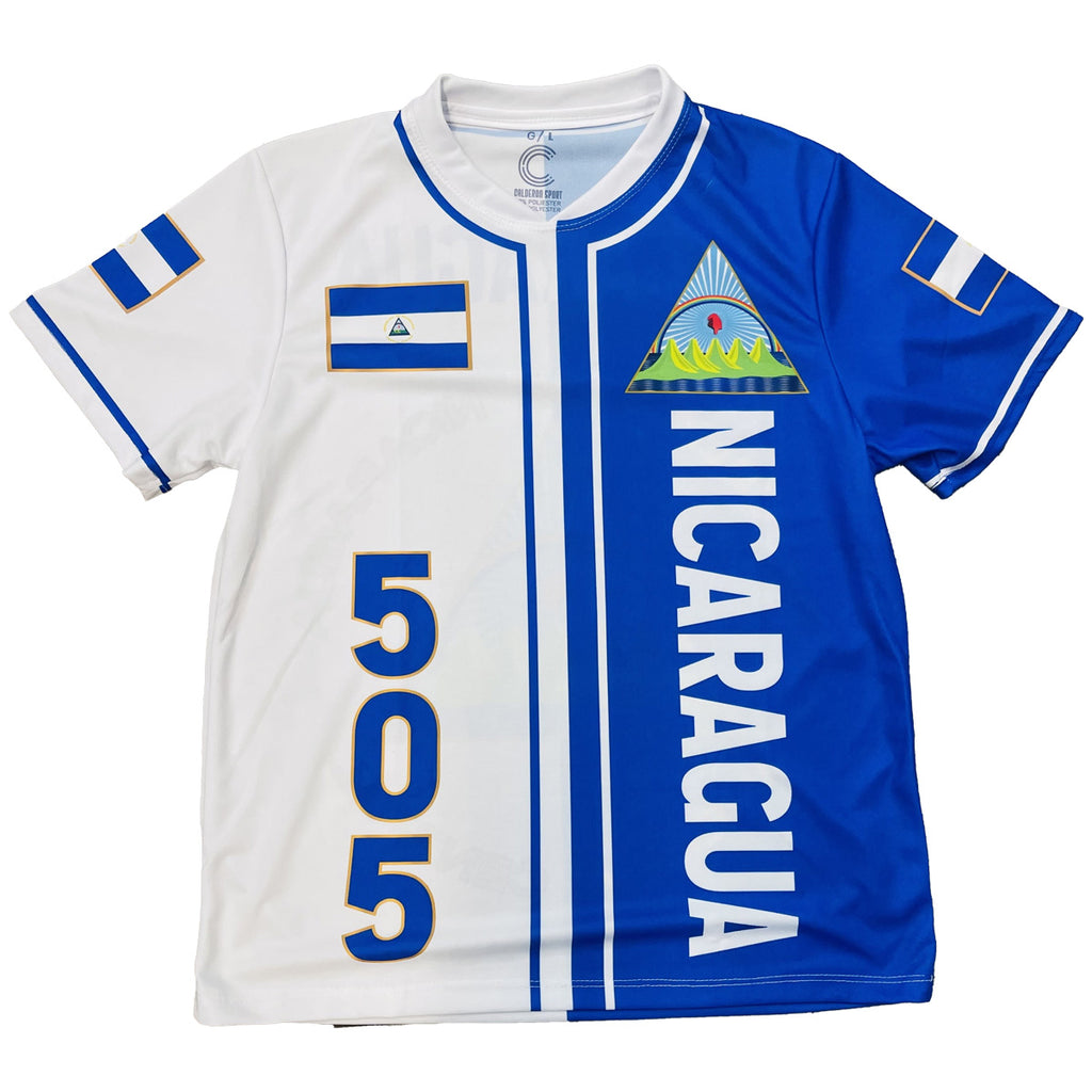 Nicaragua Soccer Jersey, Nicaraguan, Nicaragua Jersey, Unisex, Soccer Jersey