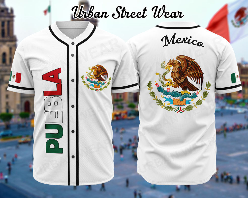 Mexican States Baseball Jersey