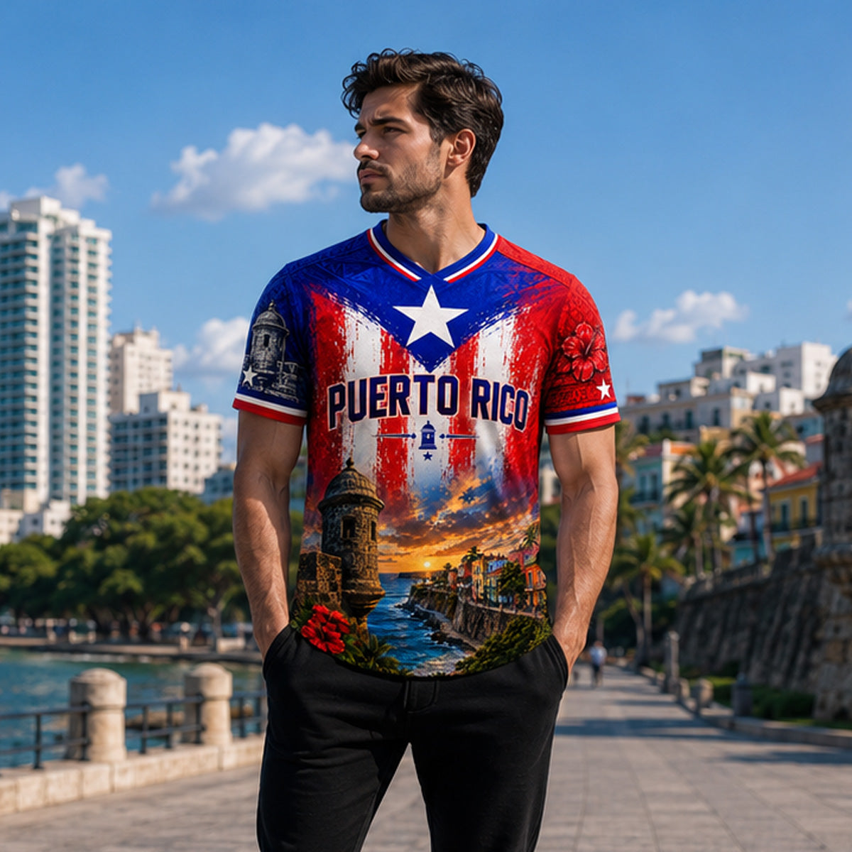 Puerto Rico Unisex Jersey