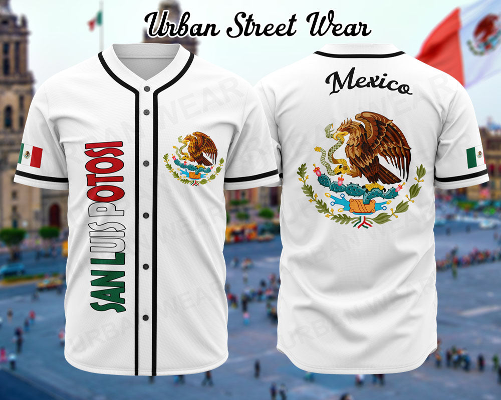 Mexican States Baseball Jersey