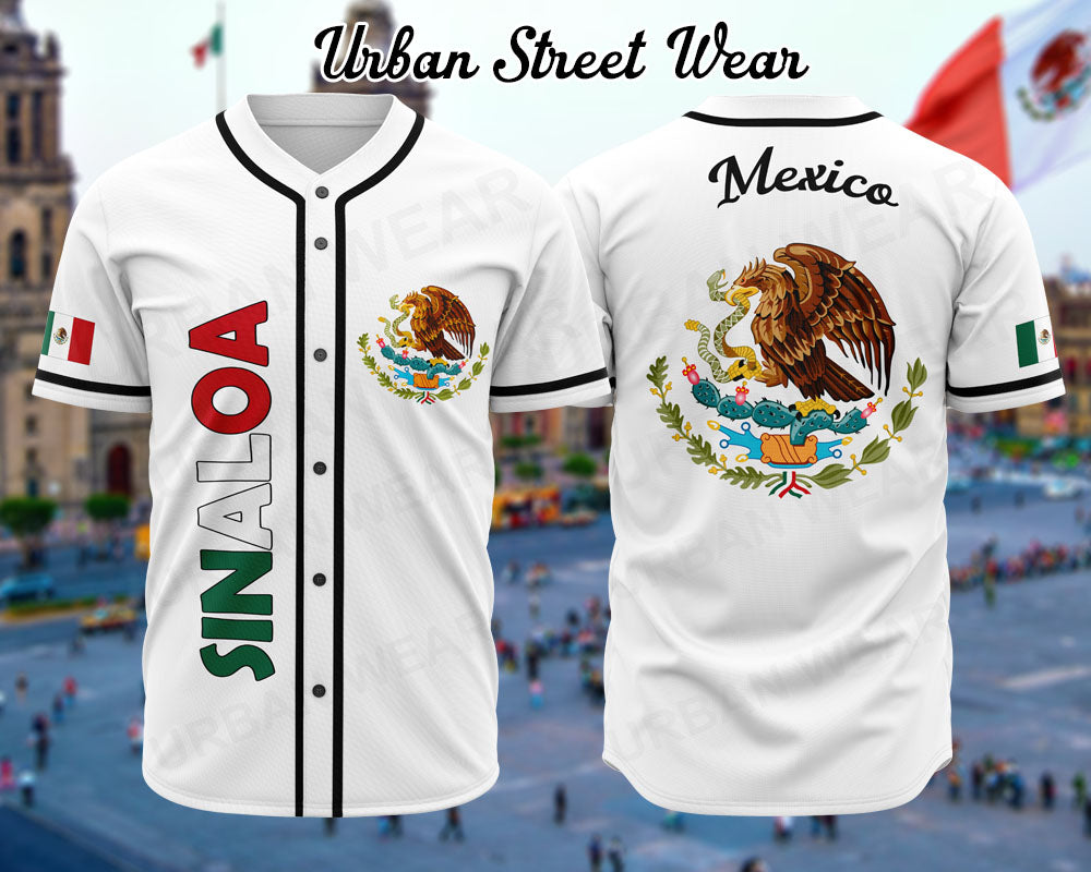Mexican States Baseball Jersey