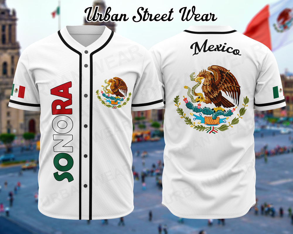 Mexican States Baseball Jersey