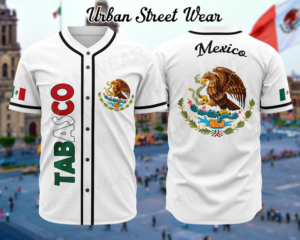 Mexican States Baseball Jersey