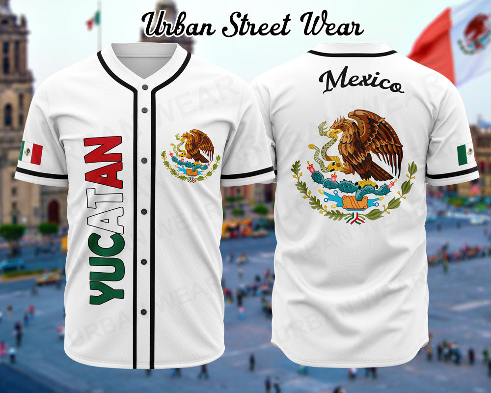 Mexican States Baseball Jersey