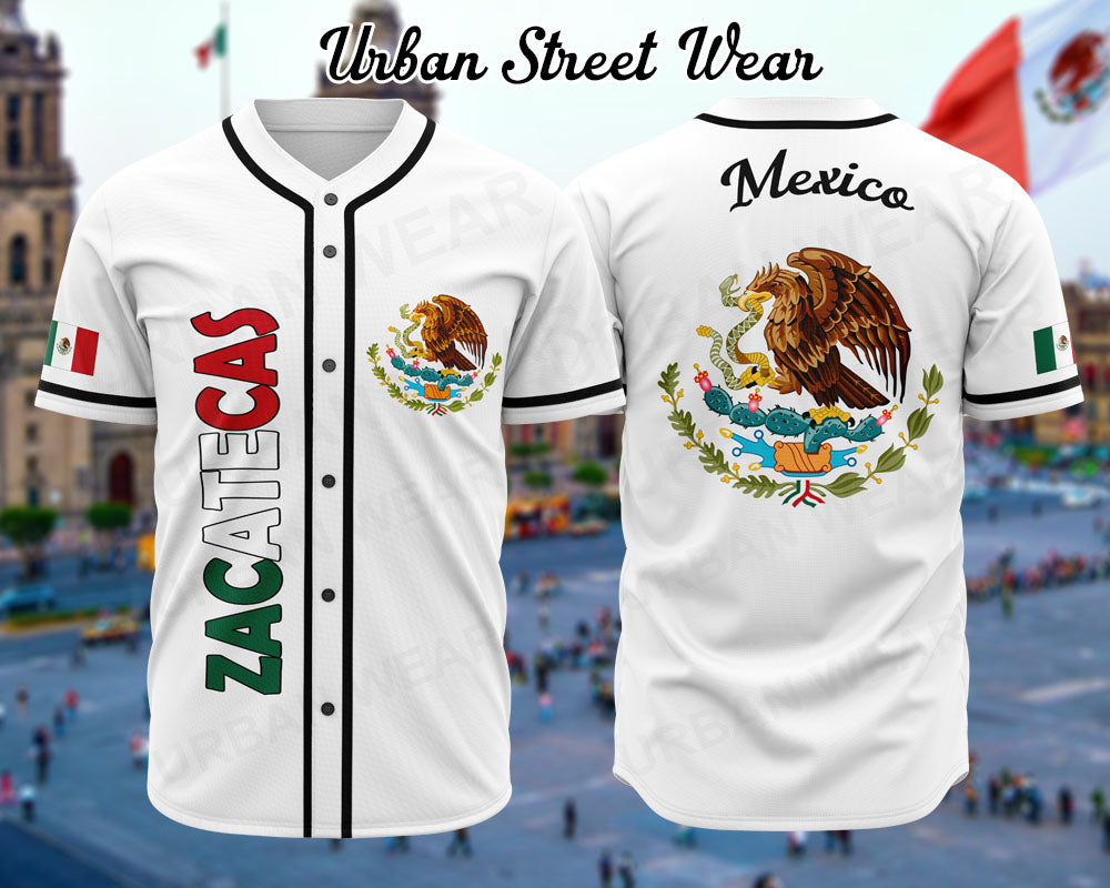 Mexican States Baseball Jersey